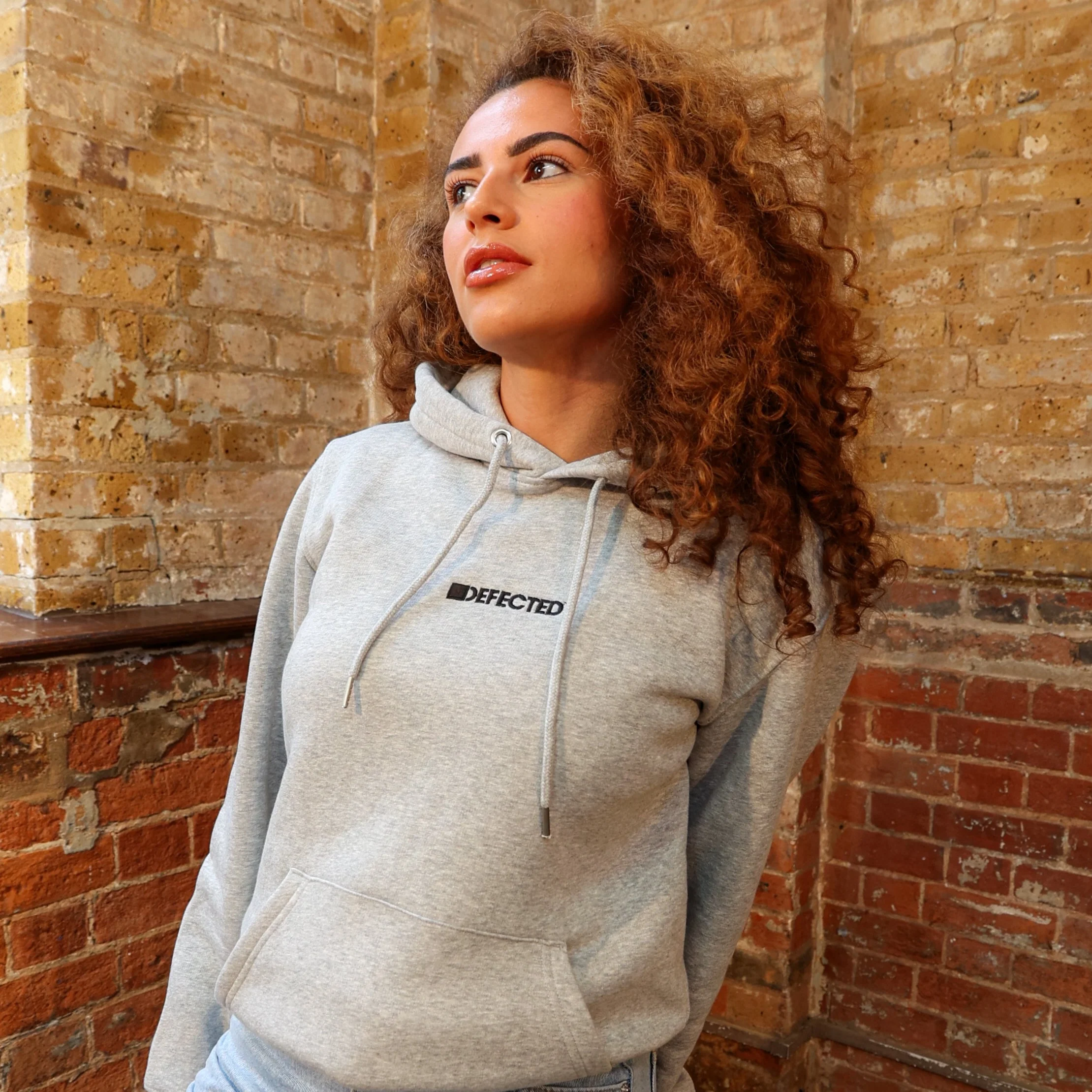 Defected Embroidered Logo Hoodie - Image 6