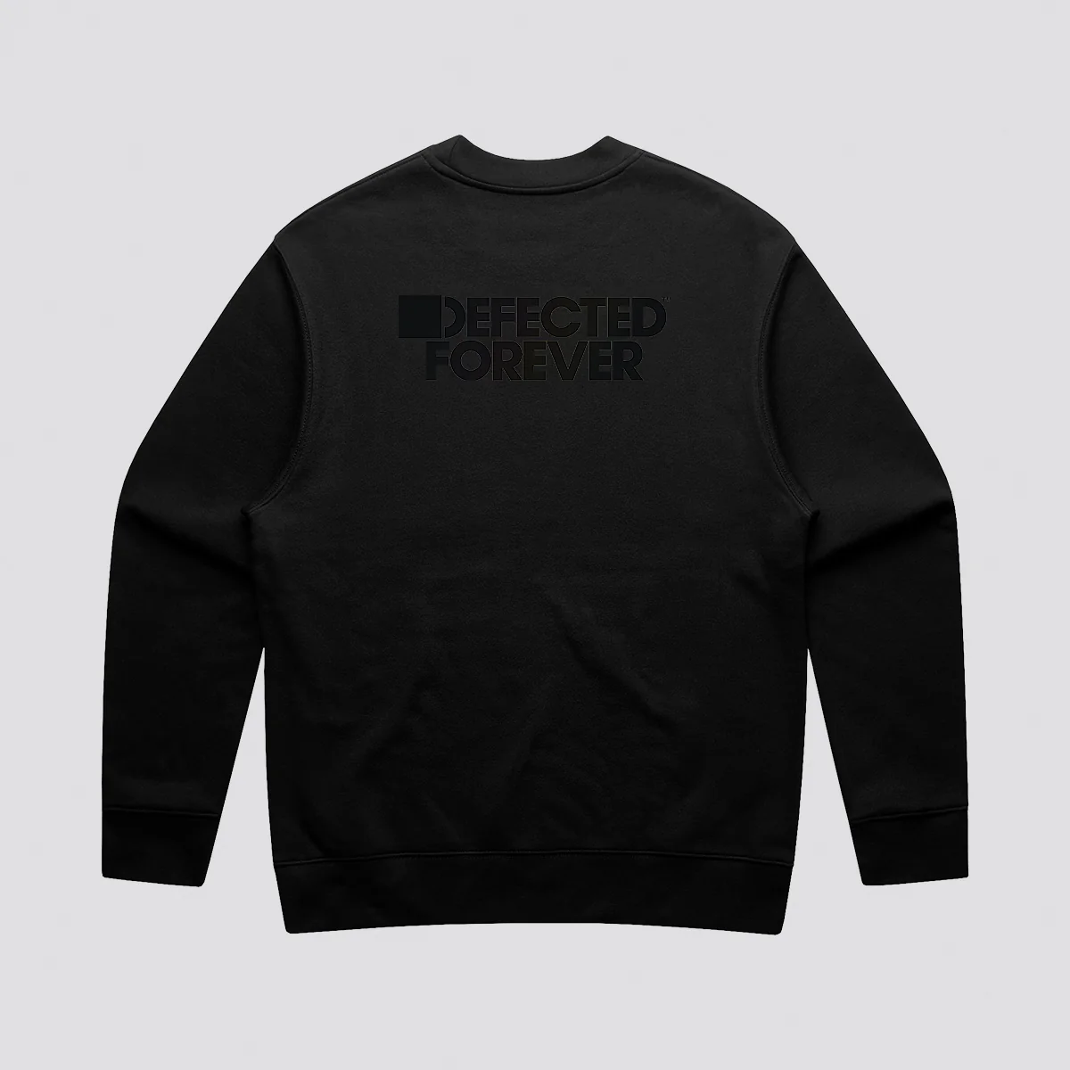 Defected Forever Reflective Relaxed Fit Sweatshirt - Image 3