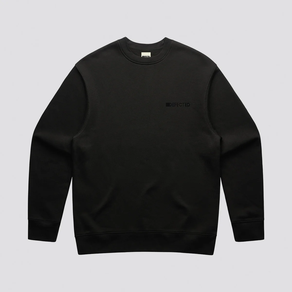 Defected House Music All Life Long Reflective Relaxed Fit Sweatshirt - Image 4