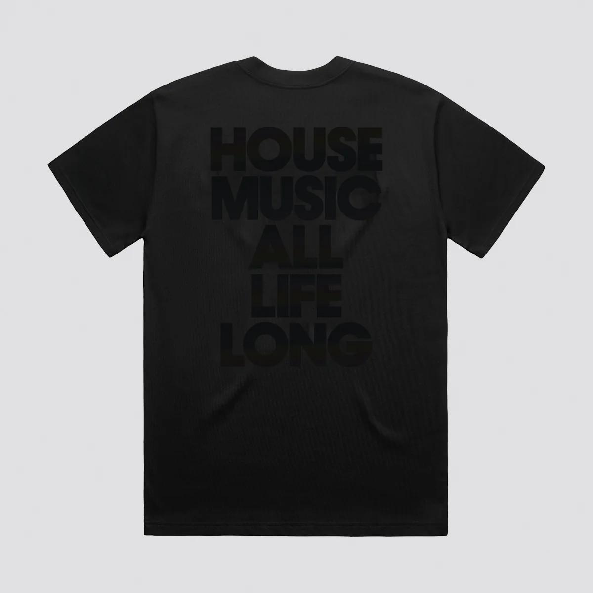 Defected House Music All Life Long Reflective T-Shirt - Image 3