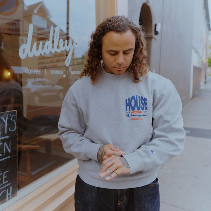 Defected House of Champion Front Print Sweatshirt - Image 3