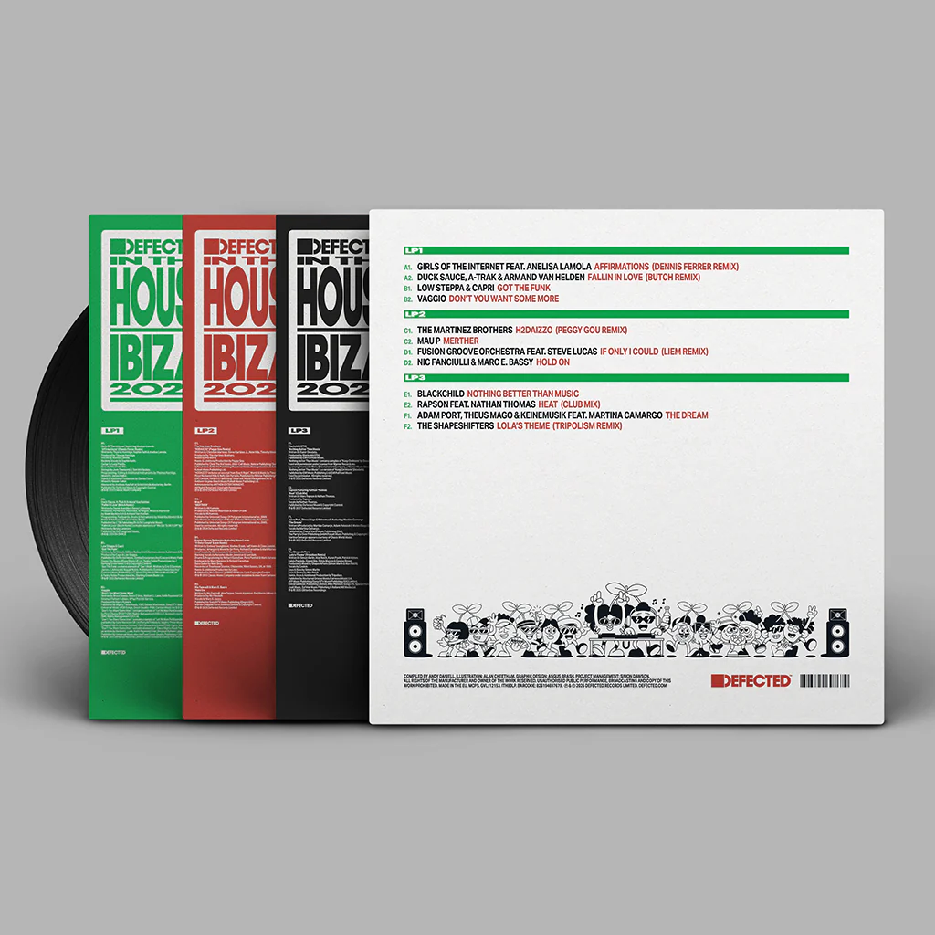 Defected In The House Ibiza 2025 Triple Vinyl Set - Image 3