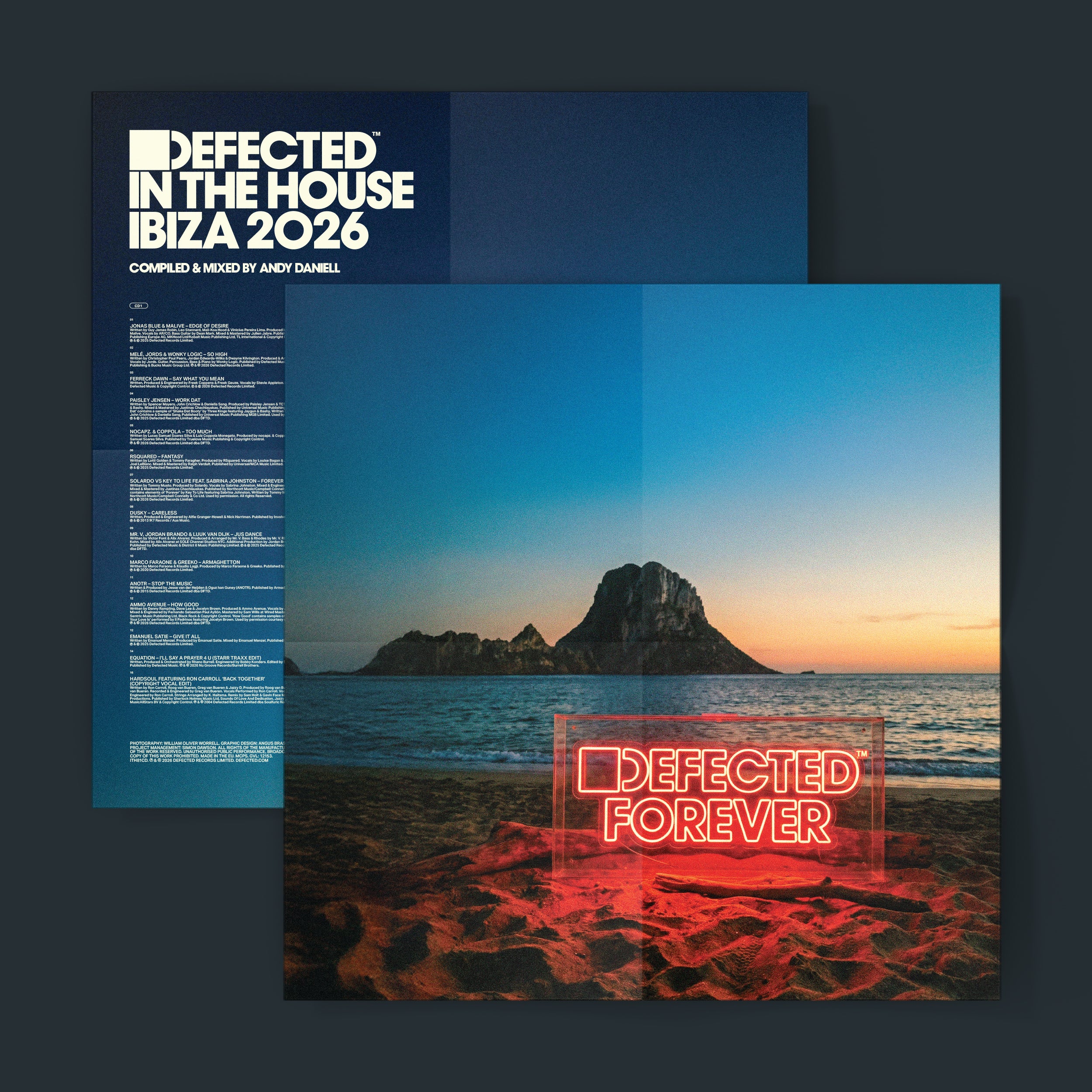 Defected In The House Ibiza 2026 Mix Triple CD Set - Image 3