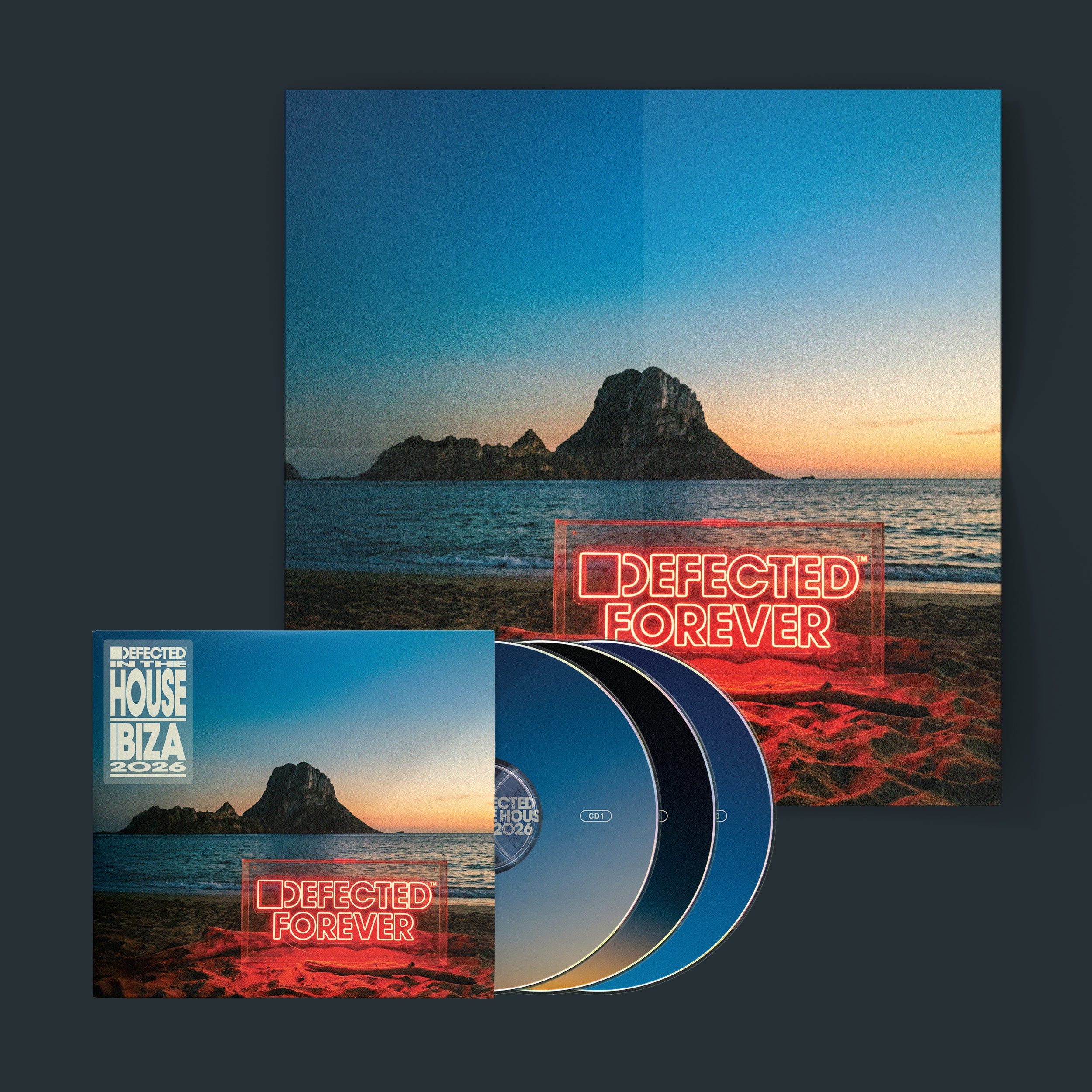 Defected In The House Ibiza 2026 Mix Triple CD Set - Image 4