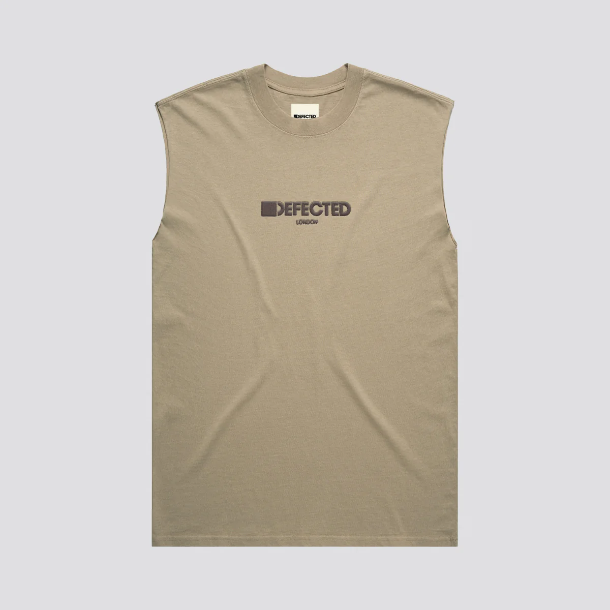 Defected London Embroidered Heavy Faded Tank - Image 8