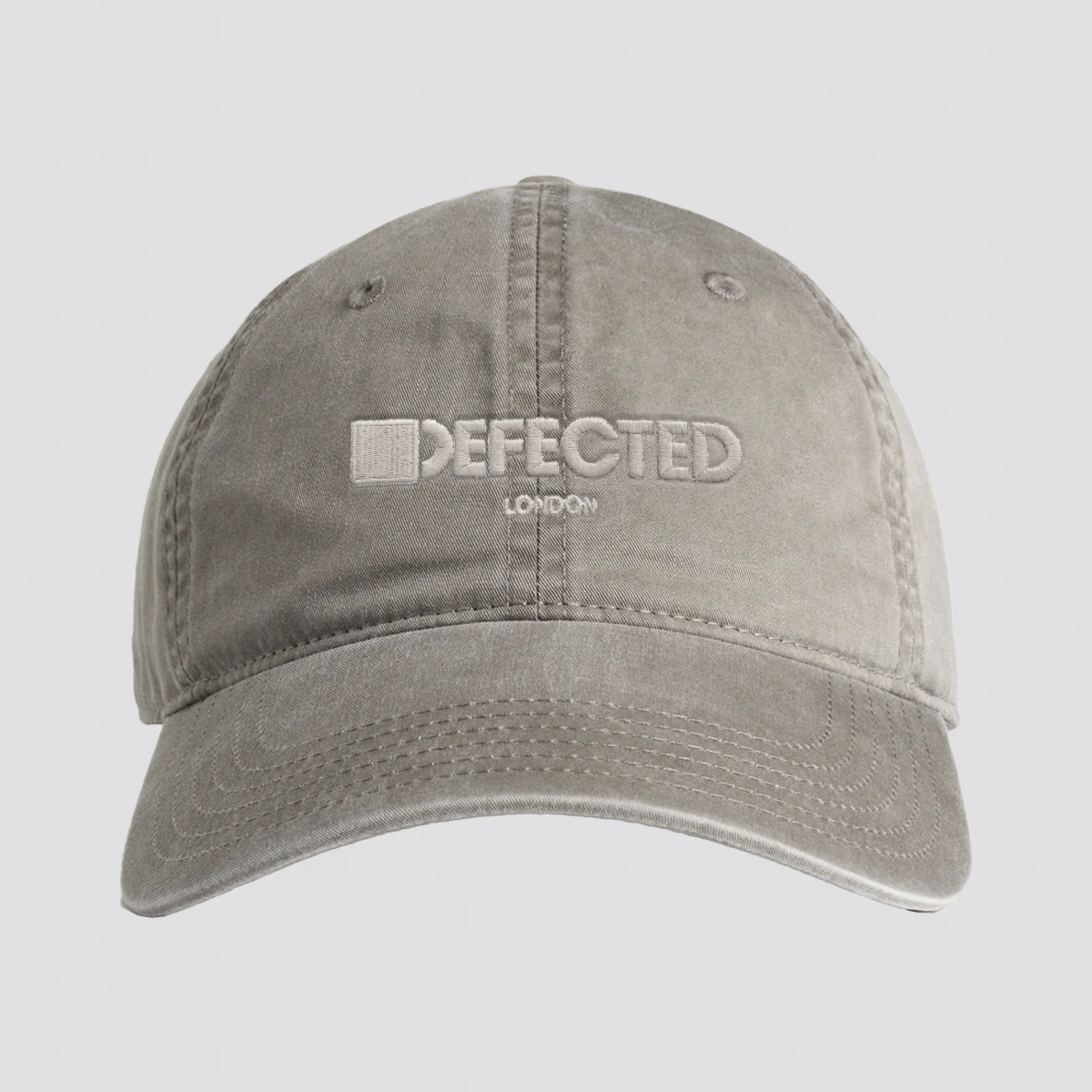 Defected London Embroidered Logo Faded Cap - Image 2