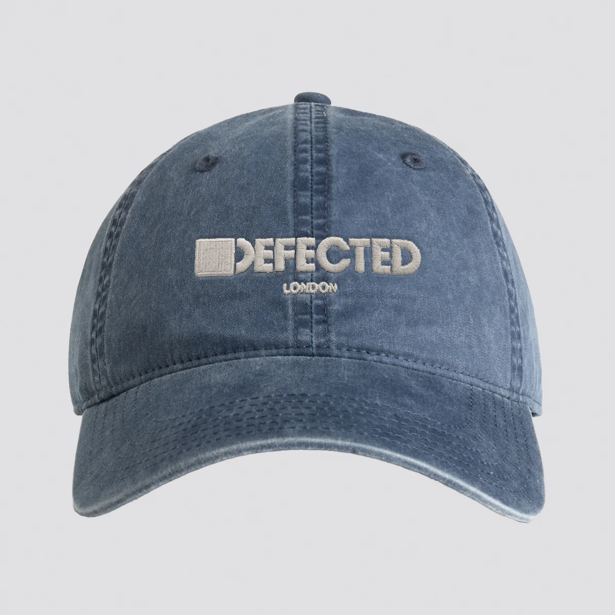 Defected London Embroidered Logo Faded Cap - Image 4