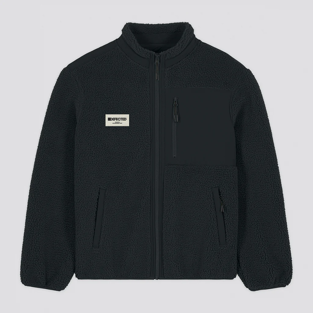 Defected London Label Fleece Jacket - Image 4