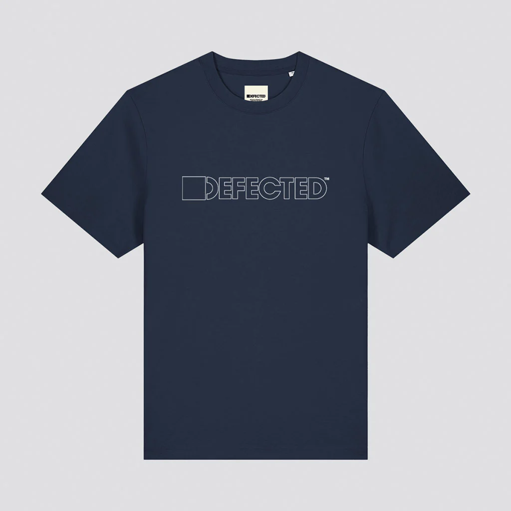 Defected Outline Logo Stacked T-Shirt - Image 10