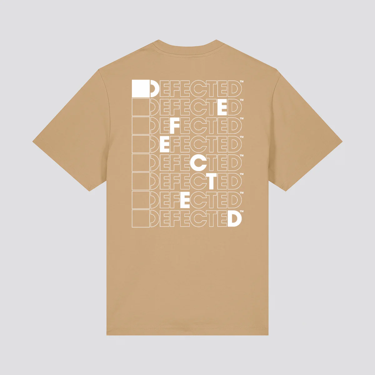 Defected Outline Logo Stacked T-Shirt - Image 11