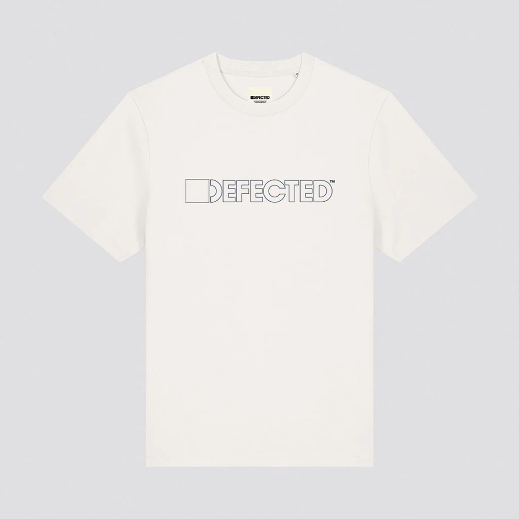 Defected Outline Logo Stacked T-Shirt - Image 8