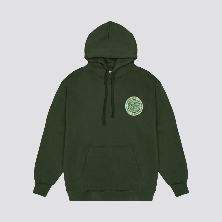 Defected Worldwide Embroidered Hoodie - Image 2