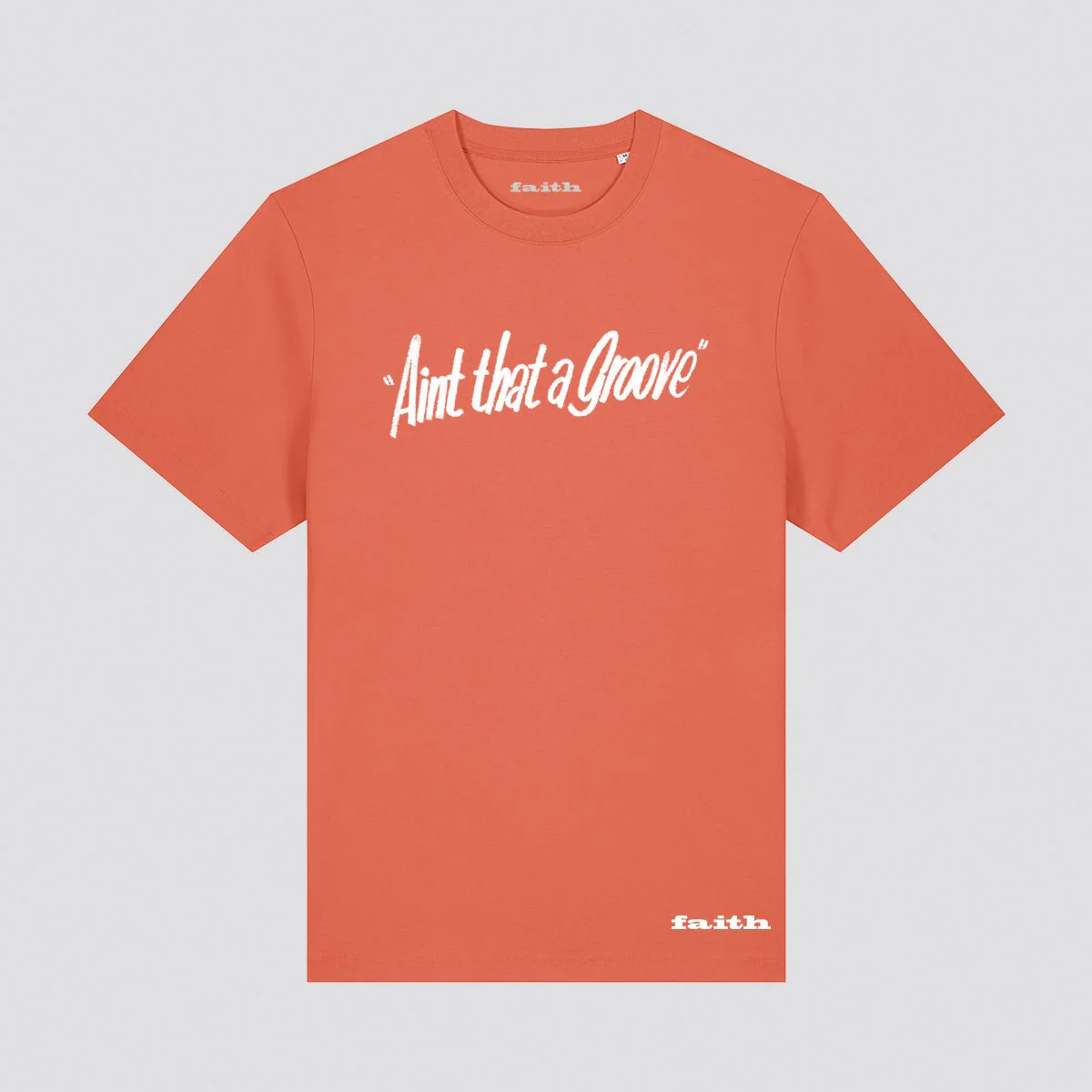 Faith Ain't That A Groove Front Print T-Shirt - Image 5