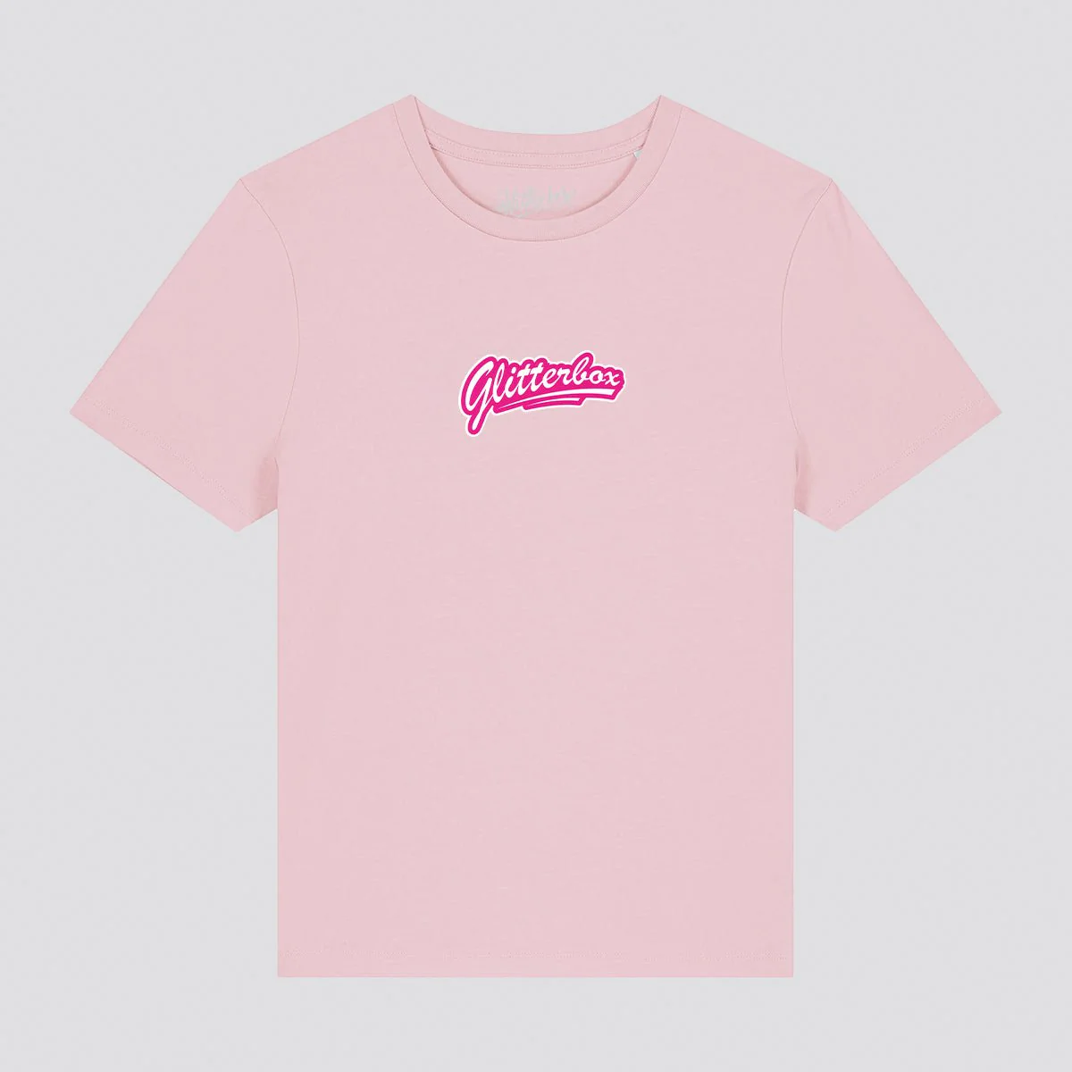 Glitterbox Central Bubblegum Logo Fitted T-Shirt