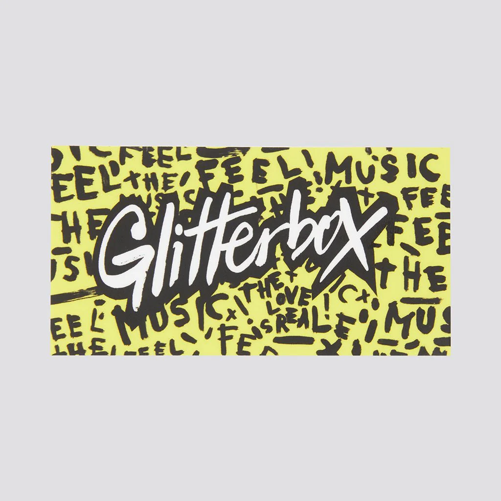 Glitterbox Ibiza Graffiti Sticker - Image 3