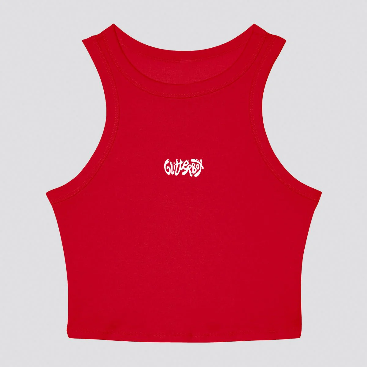 Glitterbox Jelly Logo Cropped Vest - Image 2