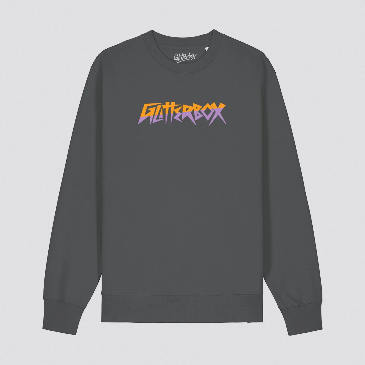 Glitterbox Orange/Lilac Punk Logo Sweatshirt