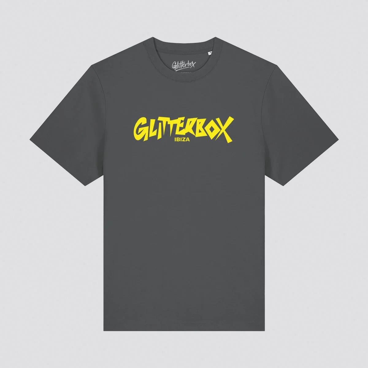 Glitterbox Yellow Choppy Logo T-Shirt - Image 2