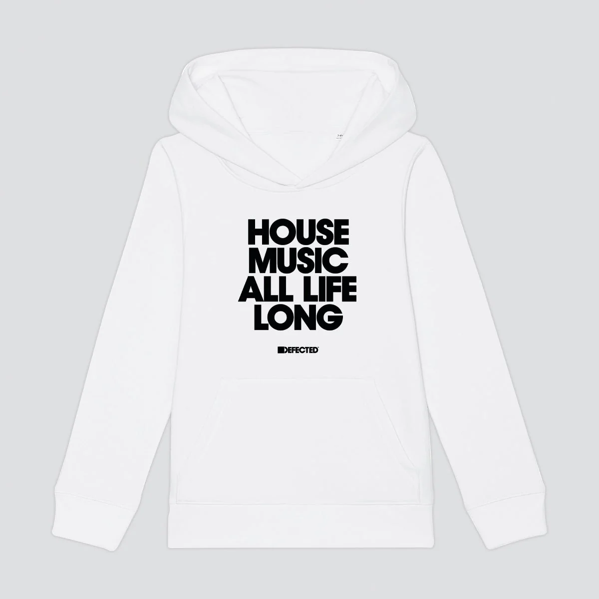 House Music All Life Long Kids' Hoodie - Image 3