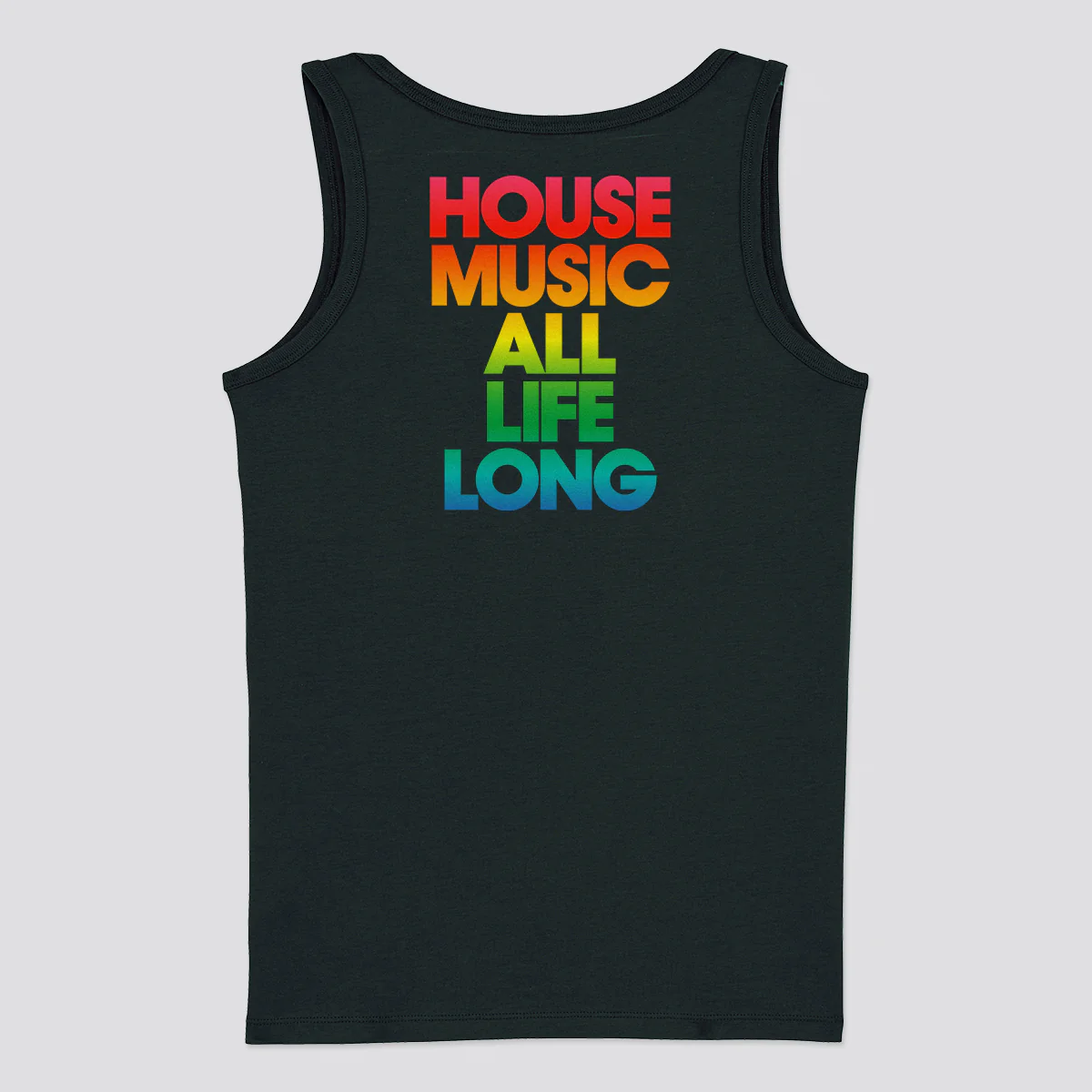 House Music All Life Long Rainbow Tank - Image 3