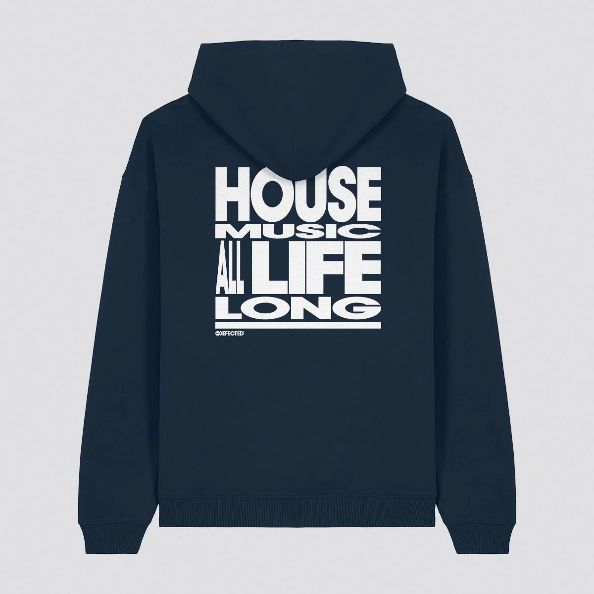 House Music All Life Long Slogan Hoodie - Image 11
