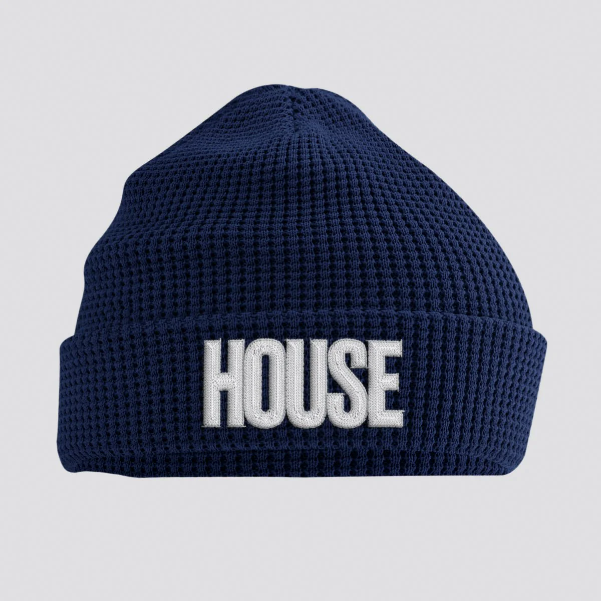 Defected House Waffle Beanie - Image 4