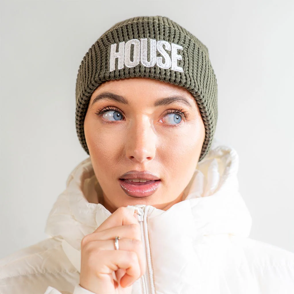 Defected House Waffle Beanie - Image 7