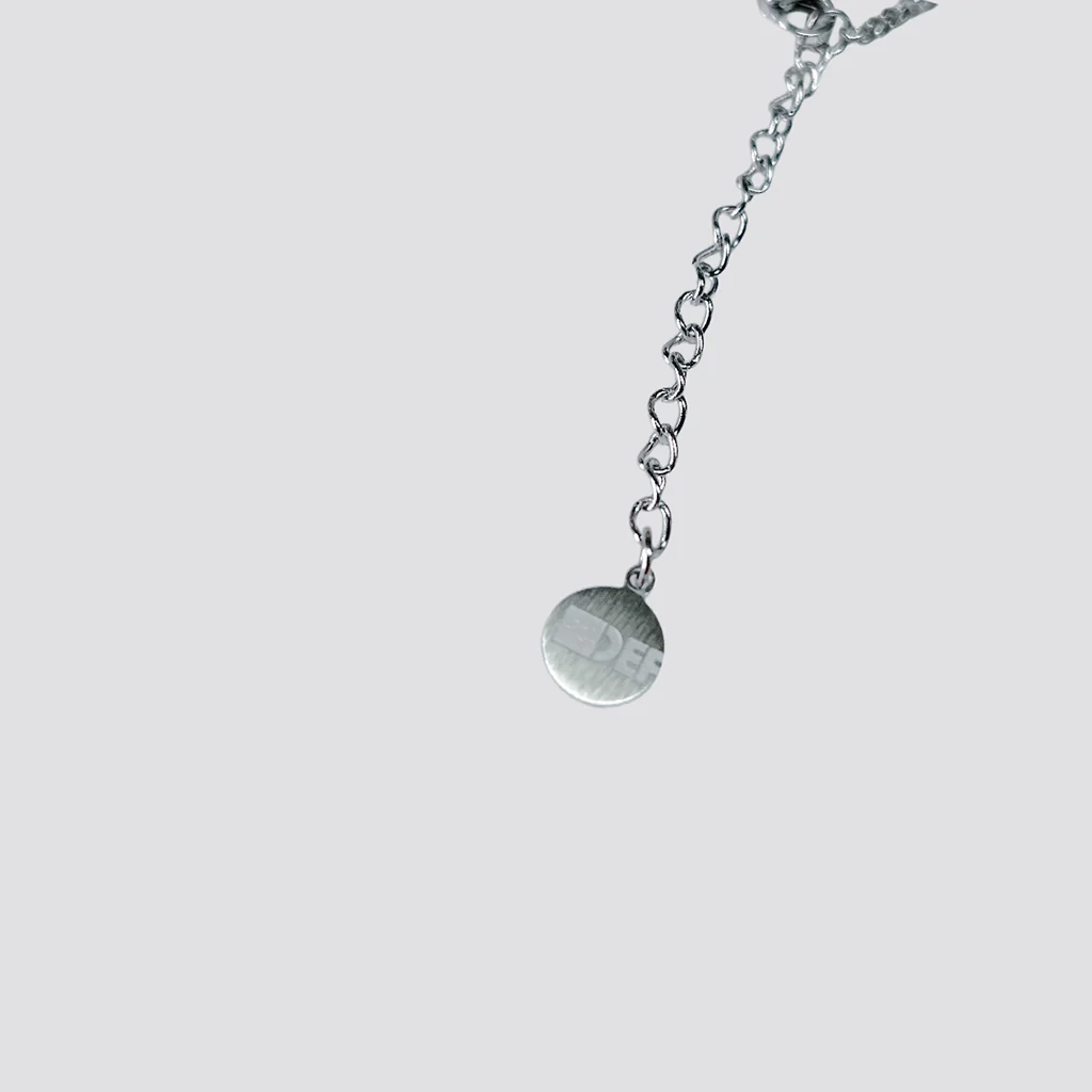 I Am Defected Silver Necklace - Image 3