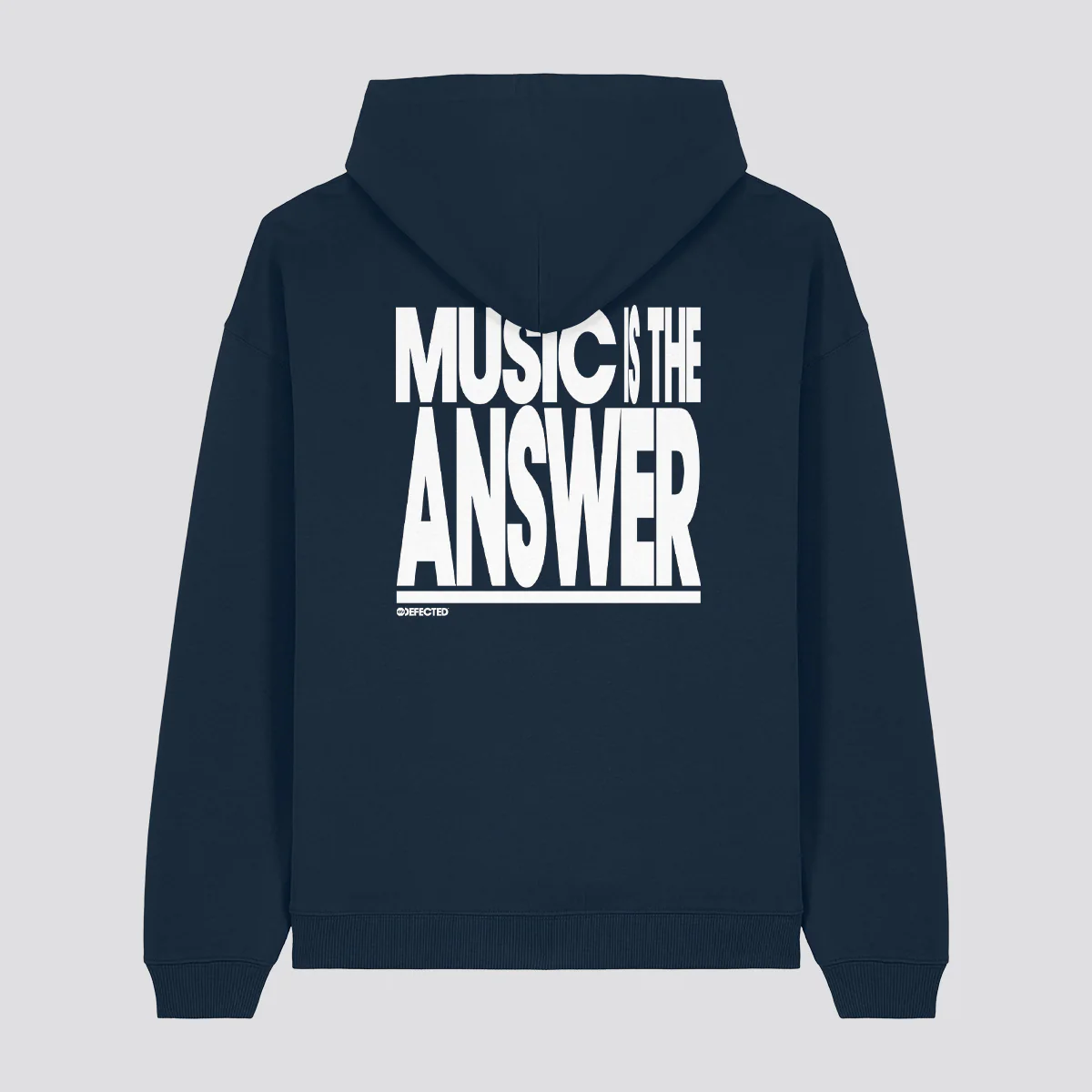 Music Is The Answer Slogan Hoodie - Image 3