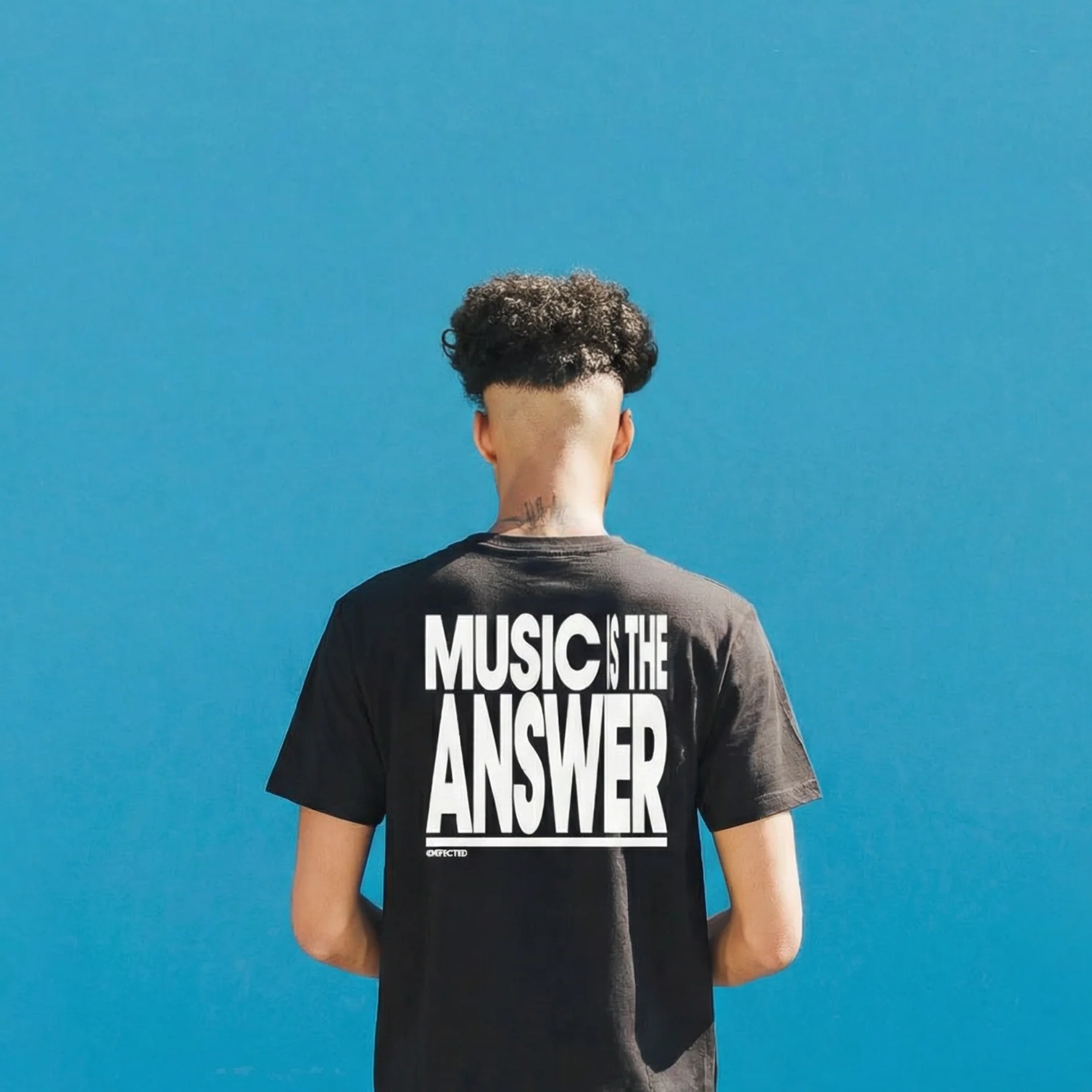 Music Is The Answer Slogan T-Shirt