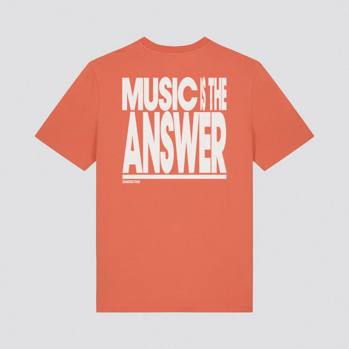 Music Is The Answer Slogan T-Shirt - Image 4